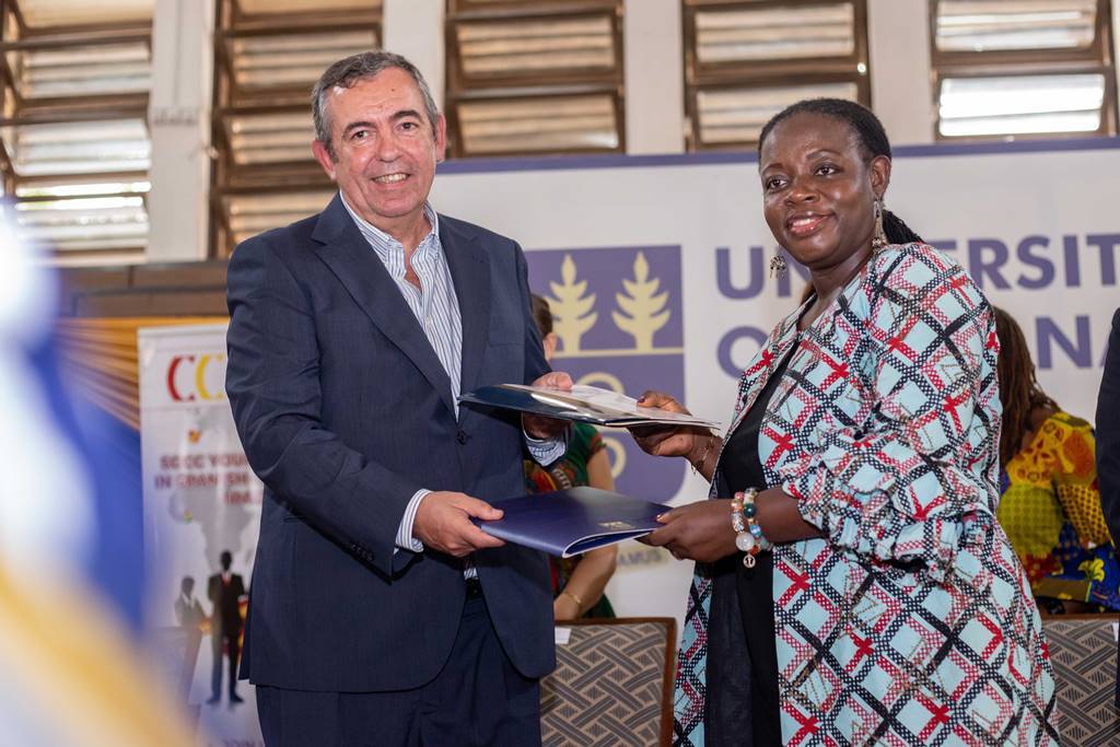 UG Signs MoU with Spain-Ghana Chamber of Commerce