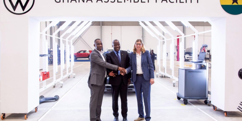 Volkswagen takes over the responsibility of vehicle assembly in Ghana